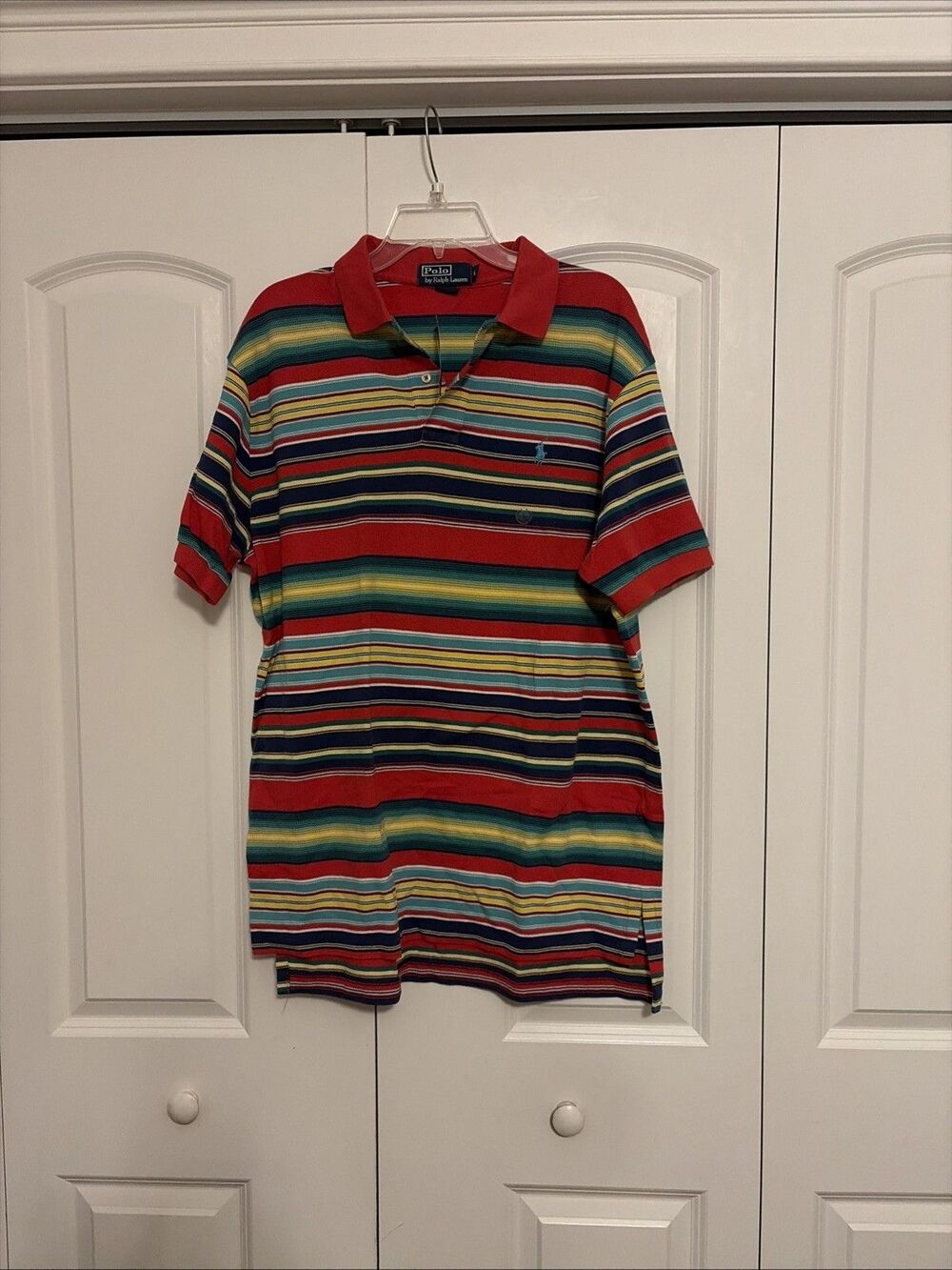 Vintage Polo Ralph Lauren Mens Rugby Polo Shirt Size Large New With Tags